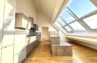 Penthouse mieten in Salomonstraße, 04103 Zentrum-Ost, Einzigartige 2,5-Zimmer-Penthousewohnung im Dachgeschoss mit hochwertiger Einbauküche und zwei große