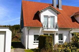 Haus mieten in 73479 Ellwangen, Ellwangen, schöne Doppelhaushälfte mit Keller, Garage und Garten in Randlage zu vermieten