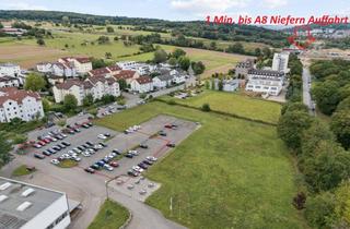Gewerbeimmobilie kaufen in Pforzheimer Straße 40, 75223 Niefern-Öschelbronn, 1 Min. von A8 2.500 m² Gewerbegrundstück top Lage Gewerbegebiet