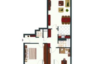 Wohnung kaufen in 66740 Saarlouis, Attraktive 3-Zimmer-Wohnung mit Aufzug und Balkon in zentraler Lag