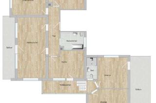 Wohnung mieten in 79268 Bötzingen, Schöne 5-Zimmer-Wohnung mit Balkon in Bötzingen