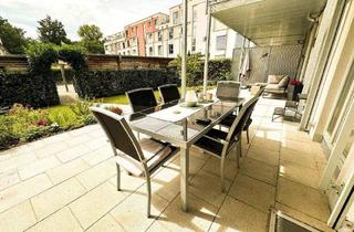 Wohnung kaufen in 90768 Fürth, Fürth - Exklusive EG-Wohnung mit Hauscharakter: 46 m² überdachte Terrasse, Garten, A+ Energie, 2 Carports