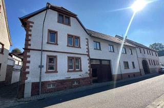 Haus kaufen in 64850 Schaafheim, Schaafheim - Hofreite im Herzen von Schlierbach | 2 Wohneinheiten und viel Nutzfläche!