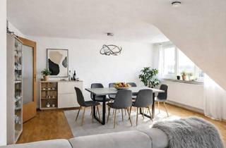 Wohnung kaufen in 74072 Heilbronn, Heilbronn - GEMÜTLICHES WOHNEN: 3-Zimmer-Eigentumswohnung im DG - Fußläufig zum Stadtzentrum.