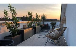 Wohnung kaufen in 68766 Hockenheim, Einzigartige Dachgeschosswohnung mit 54 m² privater Süd-Dachterrasse – Neubau 2019