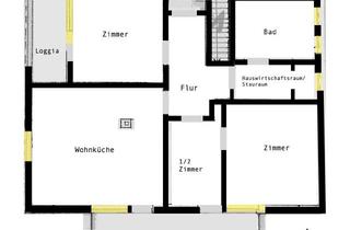 Wohnung mieten in Kampmoortwiete, 22117 Billstedt, Schöne helle Einlieger-Wohnung in HH Öjendorf mit zwei großen Balkonen in ruhiger Lage