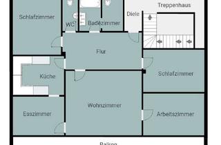Wohnung mieten in 84149 Velden, Erstbezug nach Sanierung mit EBK und Balkon: schöne 5-Zimmer-Wohnung in Velden