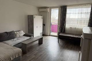 Wohnung mieten in Neusalzer Straße 77, 63069 Rosenhöhe, Klimatisierte 1-Zimmer-Wohnung mit Balkon und Einbauküche in Offenbach mit Möbeln