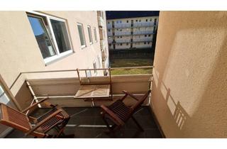 Wohnung mieten in Frankfurter Ring, 80807 Milbertshofen-Am Hart, Möblierte Wohnung mit einem Zimmer sowie Balkon und Einbauküche nahe U2 Frankfurter Ring