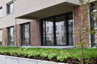 Wohnung mieten in Adolf-Braun-Straße 30, 90429 Muggenhof, Erdgeschosswohnung mit Terrasse, Garten & Einbauküche – Effizienzhaus 55