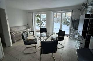 Wohnung mieten in 22851 Norderstedt, 3 Zi. Erdgeschosswohnung, möbliert mit Gartenanteil und Terrasse, direkt zugänglicher Keller