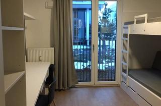 Wohnung mieten in Am Oberwiesenfeld, 80809 München, Studenten-Apartment möbliert für 1-2 Personen incl. Fitness-und Gemeinschaftsräume