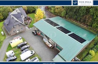 Gewerbeimmobilie kaufen in 26169 Friesoythe, Attraktives Einfamilienhaus mit Gewerbehalle und Pferdestall