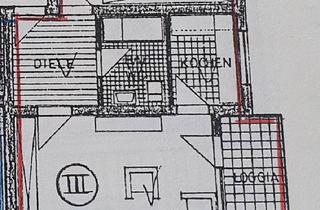 Wohnung kaufen in 69242 Mühlhausen, Mühlhausen - Gepflegte 2-Zimmer-Wohnung mit Loggia und Stellplatz