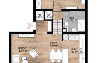 Wohnung kaufen in 92224 Amberg, Amberg - Frisch renovierte 2-Zimmer-Whg, sofort verfügbar, provisionsfrei