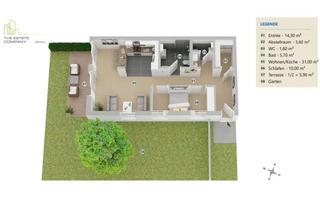 Wohnung kaufen in 38312 Dorstadt, Helle Erdgeschosswohnung mit offener Wohnküche, Terrasse und sonnigem Garten