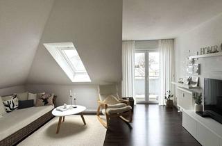 Wohnung kaufen in 89257 Illertissen, Vermietete 2-Zimmer-Dachgeschosswohnung in zentraler Lage