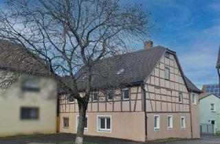 Haus kaufen in 91613 Marktbergel, Historisches Anwesen mit Charme, viel Platz und großem Entwicklungspotenzial