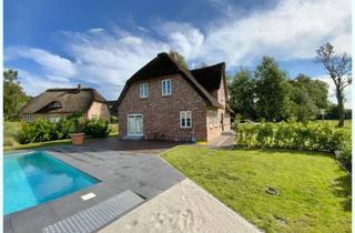 Haus kaufen in 25878 Drage, Exklusives Friesenhaus unter Reet in idyllischer Lage - Perfekt als Wochenendhaus oder Dauerwohnsitz