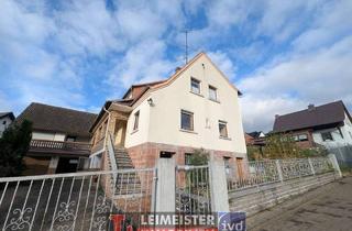 Haus kaufen in 63856 Bessenbach, Zweifamilienhaus mit Garten & Garagen – viel Potenzial in Straßbessenbach