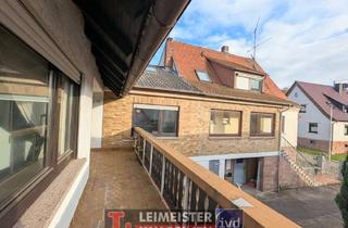 Haus kaufen in 63856 Bessenbach, Zweifamilienhaus mit Garten & Garagen – viel Potenzial in Straßbessenbach, ideal für Handwerker