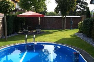 Haus mieten in 47839 Hüls, Freistehendes EFH, Pool, Teich, Sauna, Jacuzzi, Kamin, Provisionsfrei in Krefeld Hüls