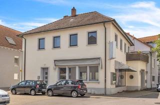 Gewerbeimmobilie kaufen in 76344 Eggenstein-Leopoldshafen, Wohnen & Arbeiten vereint: 2-Zimmer-Wohnung plus 130,9 m² Gewerbefläche in Eggenstein-Leopoldshafen