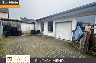 Geschäftslokal mieten in 42657 Solingen, gepflegte ruhige Halle mit Rolltor und Außenstellplätzen