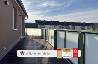 Wohnung mieten in 04509 Delitzsch, Erstbezug nach Sanierung | Bürofläche möglich | Dachterrasse | 3 Zimmer | Barrierearm