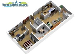 Wohnung mieten in Paul-Müller-Straße 18, 09599 Freiberg, Wer Platz sucht, wird hier fündig! - 4RW im 1.OG mit Badewanne und Balkon