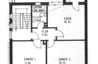 Wohnung mieten in Unterm Hagen 14, 58119 Hohenlimburg, 3-Zimmer Wohnung mit Garten in Hagen-Hohenlimburg