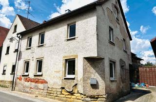 Haus kaufen in 97486 Königsberg, *KURZFRISTIG BEZIEHBAR* Viel Platz bietendes, gepflegtes Haus mit Anbau, Balkon, Terrasse, Hoffläch