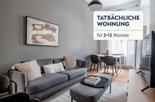 Immobilie mieten in Zwinglistraße 34, 10555 Tiergarten, Wunderschöne vollmöblierte 3 Zimmer Wohnung in super Lage in der nähe der Spree.