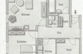 Wohnung mieten in 70599 Stuttgart, WG taugliche 3-ZIMMER Wohnung in der Nähe Flughafen Stuttgart zu vermieten