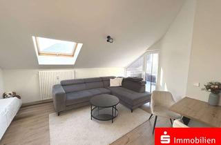 Wohnung kaufen in 73061 Ebersbach, Herrliche 2-Zimmer DG-Maisonette- mit Studio - Balkon - und TG-Stellplatz !