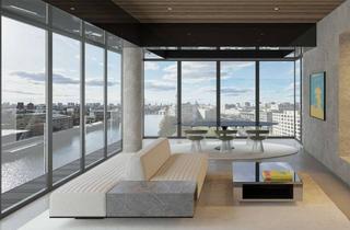 Wohnung kaufen in Mühlenstraße 60, 10243 Friedrichshain, Living Levels - Spektakuläre Wohnung mit 180 Grad Wasserblick, Stellplätzen & Concierge Service