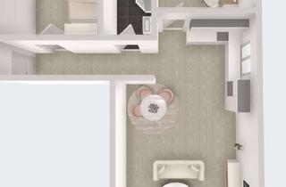 Wohnung mieten in Otto-Hahn-Straße 15, 64589 Stockstadt, Luxuriöse 3-Zimmer-Wohnung im Dachgeschoss mit Klimaanlage