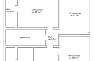 Wohnung mieten in 99817 Eisenach, helle 3,5-Raum-Erdgeschoss-Wohnung mit Balkon und Carport in Eisenach Nähe Krankenhaus