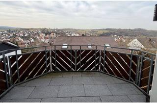 Wohnung mieten in Ströhgäustraße, 71735 Eberdingen, Renovierte Wohnung mit traumhaftem Ausblick ideal für Pendler oder Einzelperson