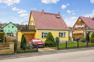 Haus kaufen in 01809 Dohna, Erholungsflair in Dohna (SOE): Klassisches EFH (117 m2) mit 5 Zi., facettenreichem Garten & Garage!