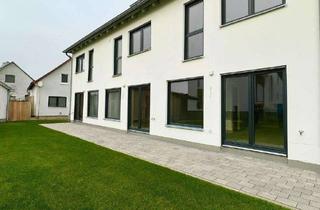 Reihenhaus kaufen in Saalhaupter Straße 26, 93356 Teugn, Modernes Reihenhaus nahe Regensburg - Teugn bei Kelheim. Erstbezug. KfW-40