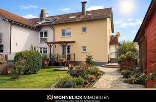 Doppelhaushälfte kaufen in 74821 Mosbach, *Charmante Doppelhaushälfte mit Garten, Kamin, Klimaanlage, & ausgebautem Dachgeschoss*