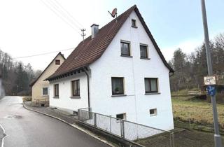 Haus kaufen in 72488 Sigmaringen, Natur pur: Sanierungsobjekt mit Bach und zusätzlichem Altgebäude