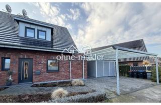 Haus mieten in 48691 Vreden, Rundum sorglose Doppehaushälfte im Grünen - Garten, PV-Anlage, hochwertige Einbauküche, Ofen