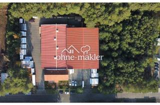 Gewerbeimmobilie kaufen in 14822 Borkheide, Gewerbeobjekt mit Büro-, Wohn- und Hallenflächen Verkehrsgünstig gelegen