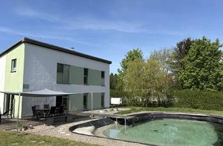 Einfamilienhaus kaufen in 18442 Pantelitz, Architektenhaus (KfW 40) mit Schwimmteich + Nebengebäude ( 78 m²)+Solar