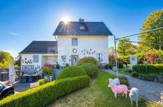 Einfamilienhaus kaufen in 53819 Neunkirchen-Seelscheid, Idyllisches Einfamilienhaus auf großem Naturgrundstück mit Weitblick!
