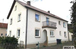 Haus kaufen in 86424 Dinkelscherben, Dinkelscherben - Haus mit 2 Einheiten in ruhiger Lage! Sanierungsbedürftig, mit Potenzial und großem Garten