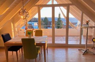 Wohnung kaufen in 78549 Spaichingen, Spaichingen - RESERVIERT: Traumhafte 3 12 Zimmerwohnung im DG in bevorzugter Stadtrandlage