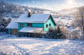 Haus kaufen in 51597 Morsbach, Morsbach - Zweifamilienhaus mit Scheune, Offenstall und 1,8 ha Grünfläche